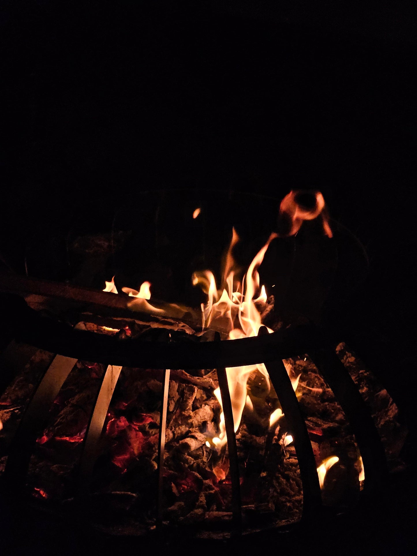 Glow Orb outdoor firepit