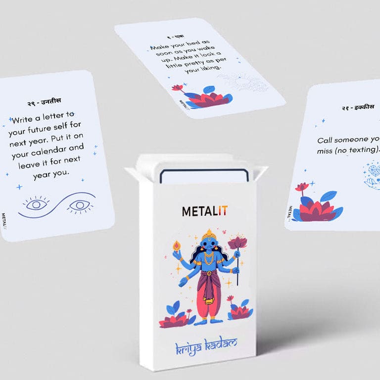 Kriya Kadam - Daily steps of action card deck