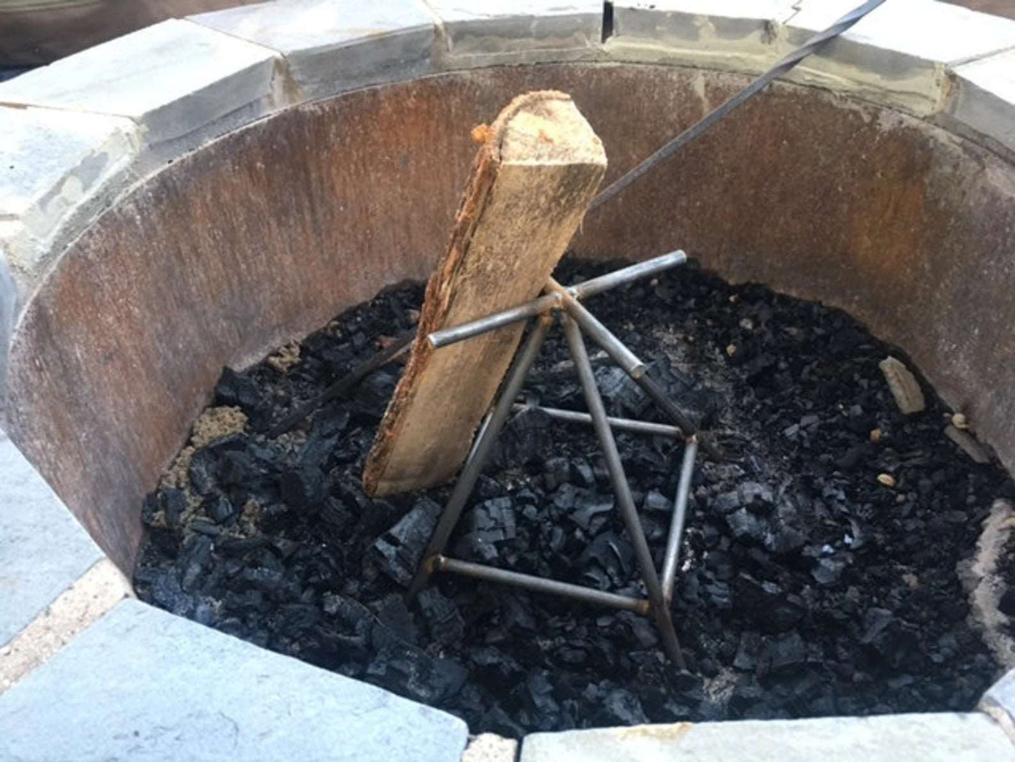 Fire pit grate - metalit