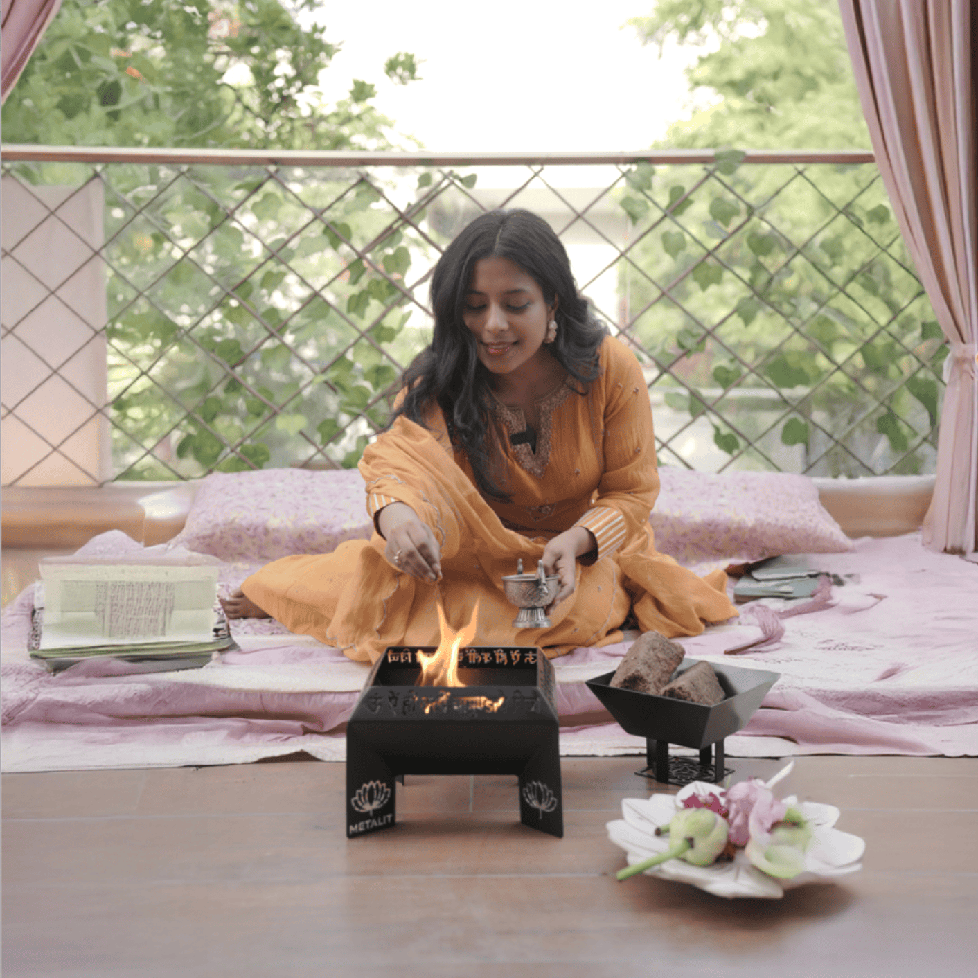 Durga Beej Mantra Havan Kund Yajna