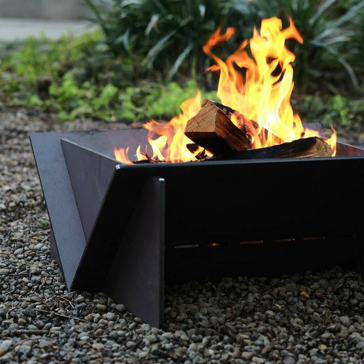 Trepe collapsible outdoor fire pit - metalit