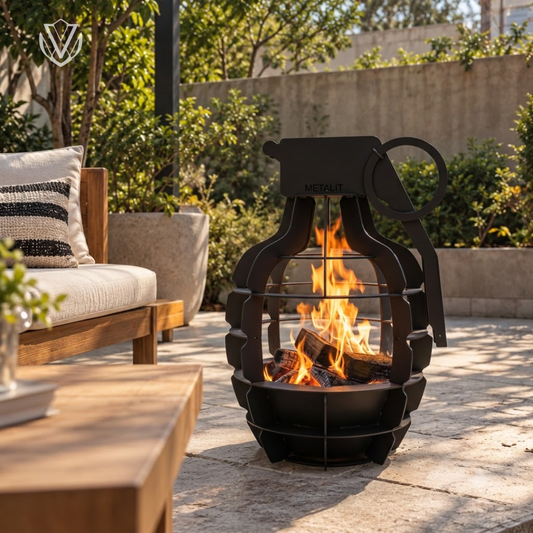 Grenada Outdoor Firepit - indoor multifunctional pit