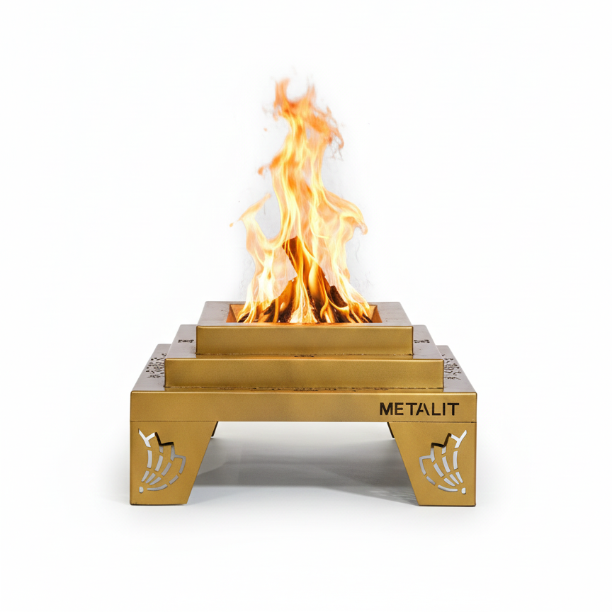 Tri-Gun traditional 3-step havan kund/ jaap/ yagya kund