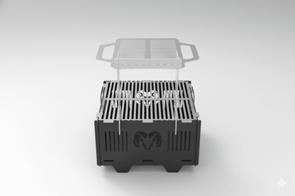 Blaze Glare 3-tired grill firepit for bonfire and BBQ/ Grilling