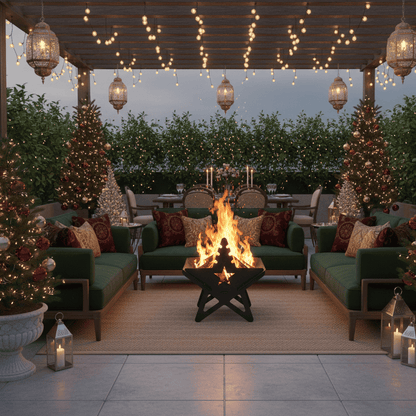 Starry Griller Outdoor luxury Bonfire Firepit