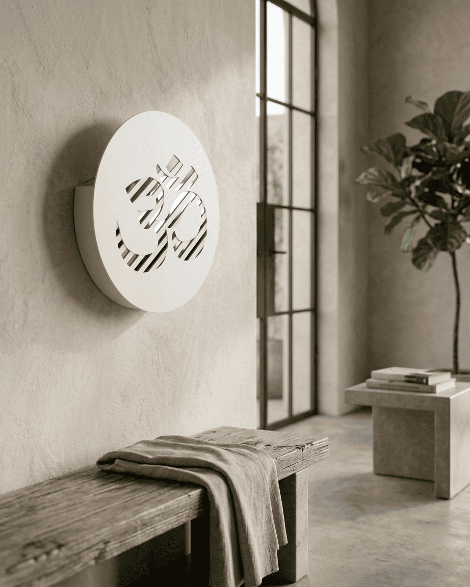 Modern wall-mounted auspicious rack 
