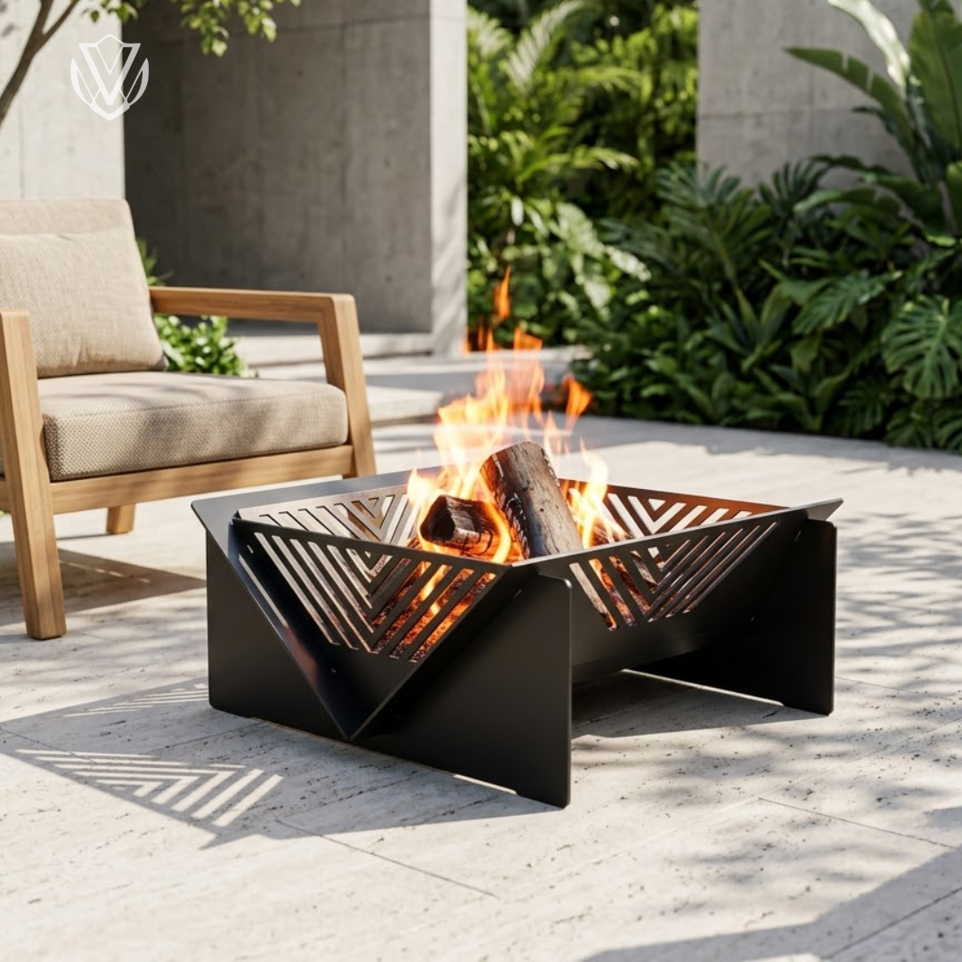Trepe collapsible outdoor fire pit