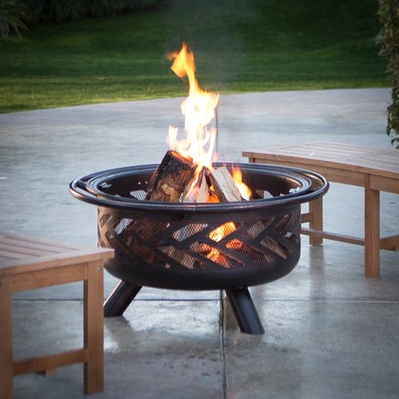 Eternal Glow web fire pit