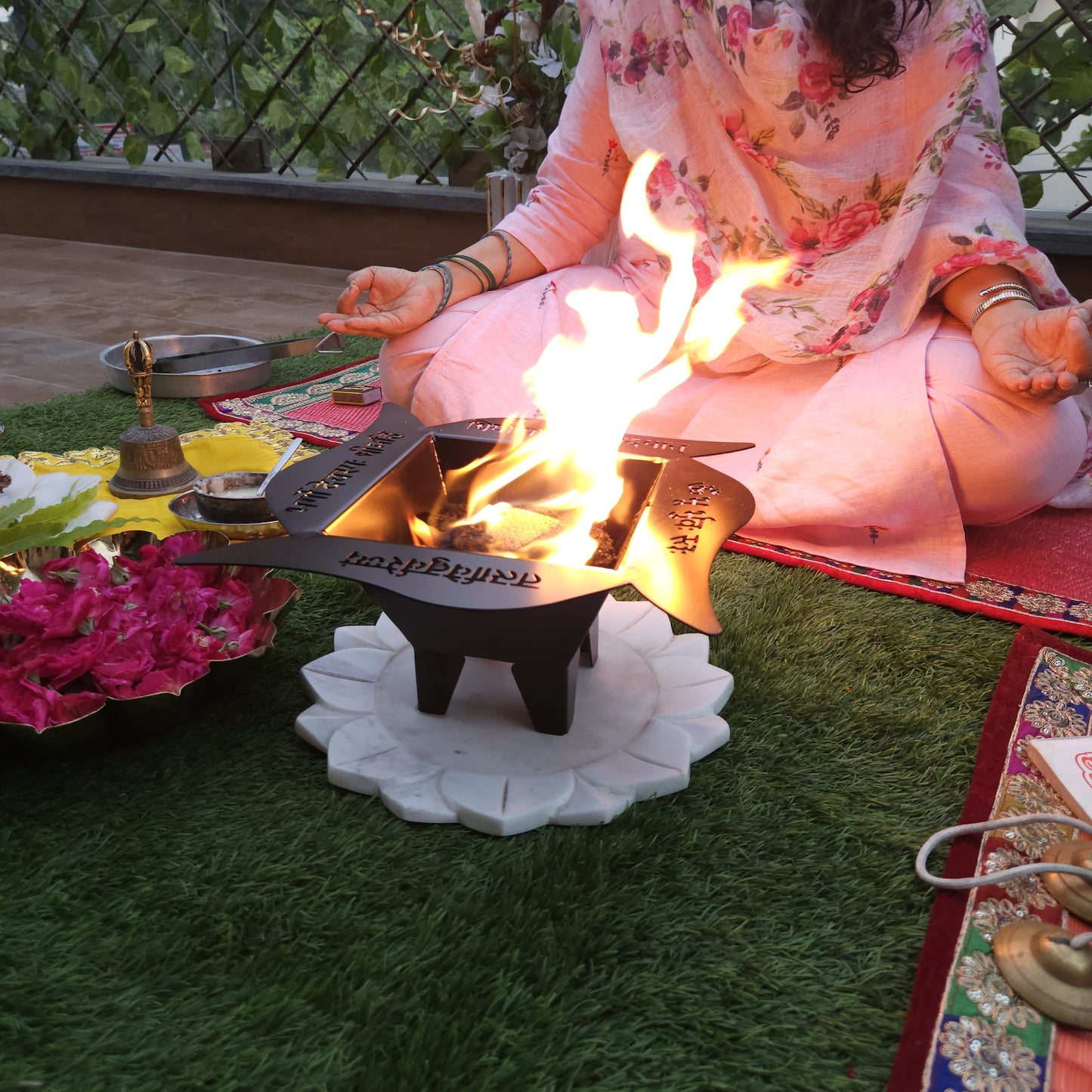 Gayatri Mantra Havan Kund Yajna