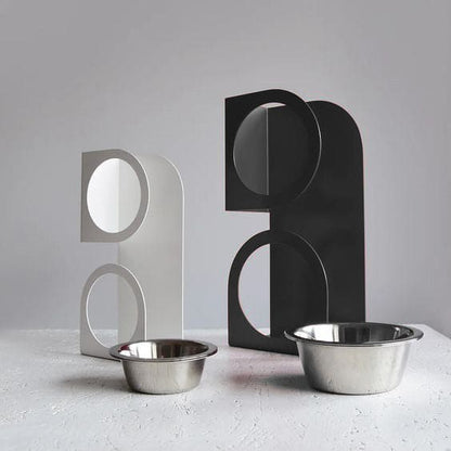 Infinity pet bowl stand