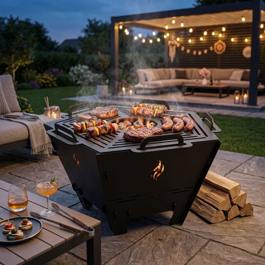 Penta Blaze foldable outdoor firepit