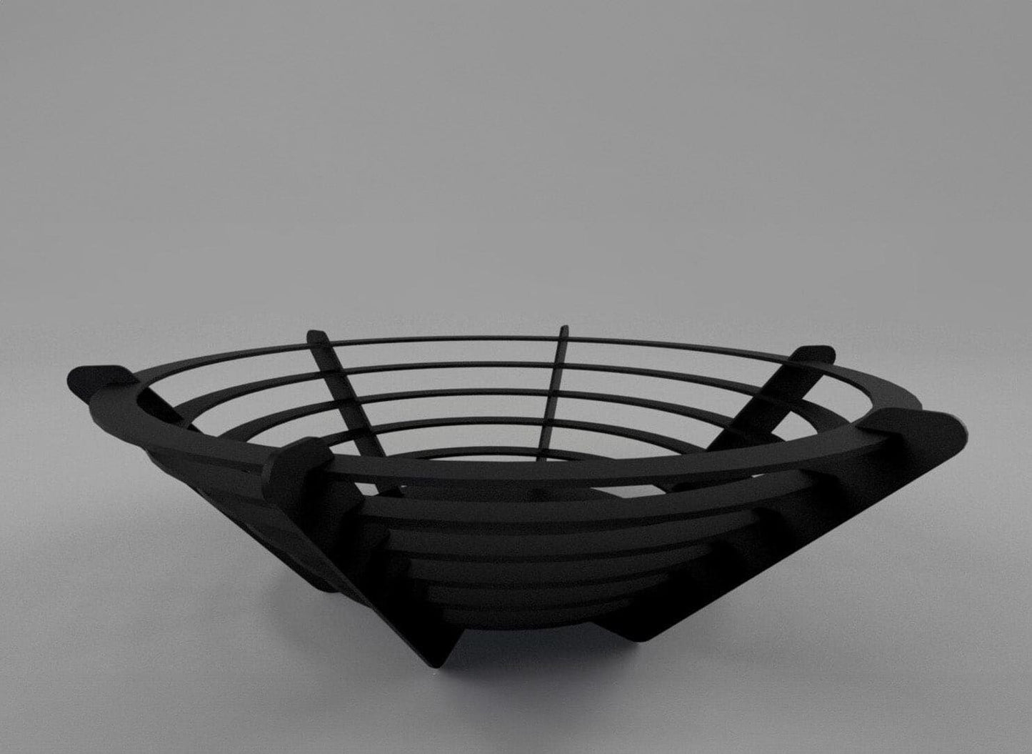 Open web fire pit