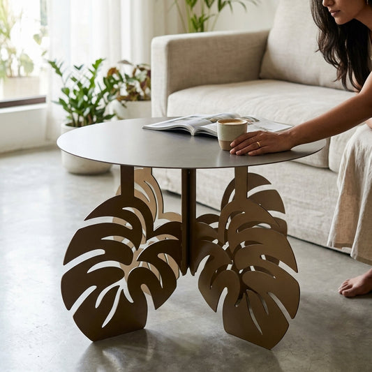 Lush Leaf Fauna centre bistro table