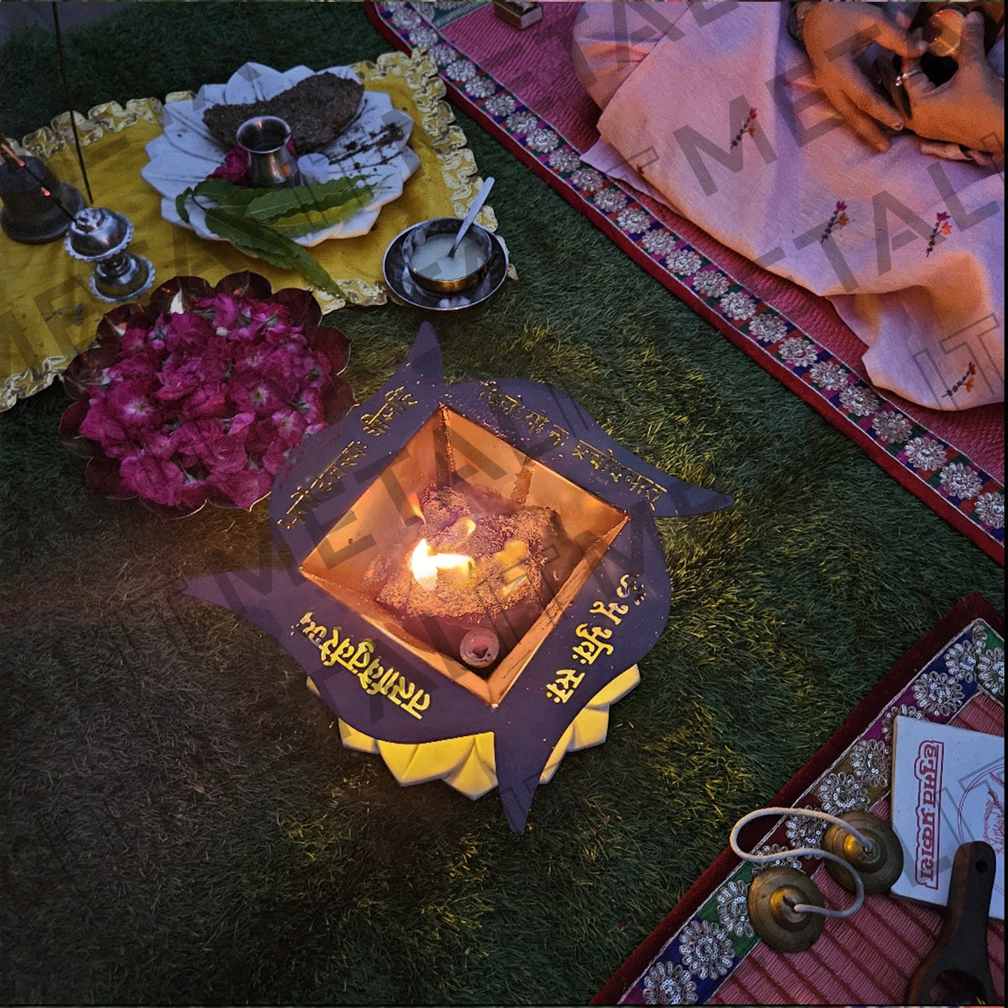 Gayatri Mantra Havan Kund Yajna