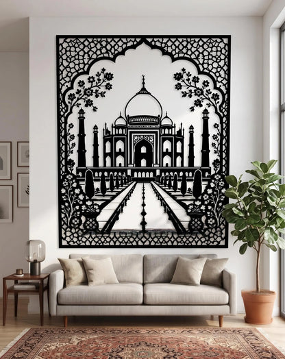 Love Taj wall art