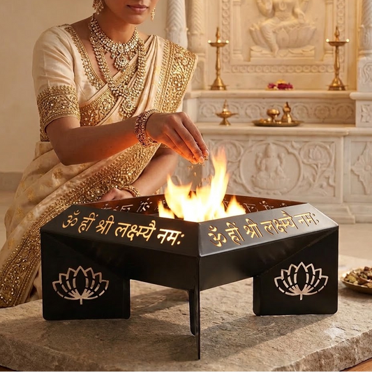 lakshmi devi beej mantra hawan kund by Metalit