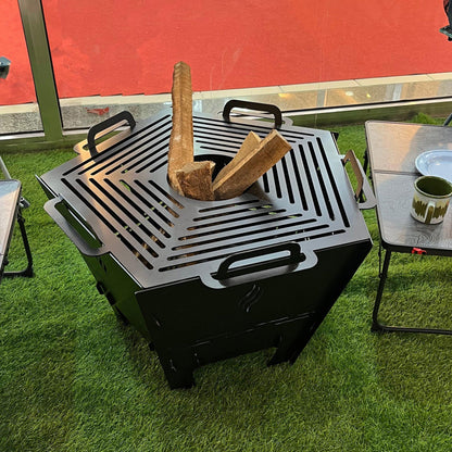 Penta Blaze foldable outdoor firepit