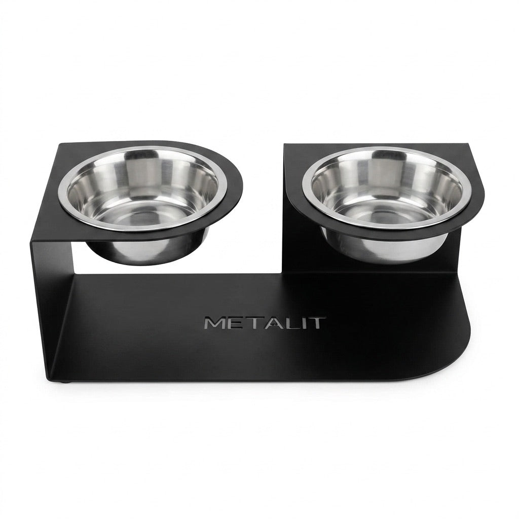 Infinity pet bowl stand