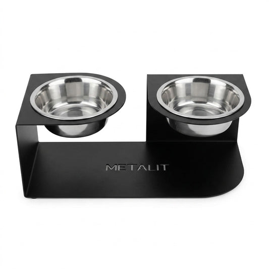 Infinity pet bowl stand