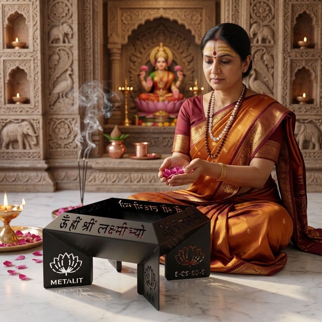 Goddess Laskshmi beej mantra hawan yagya spiritual energy kund