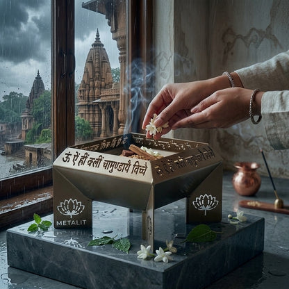 Durga Beej Mantra Hawan Kund Yajna