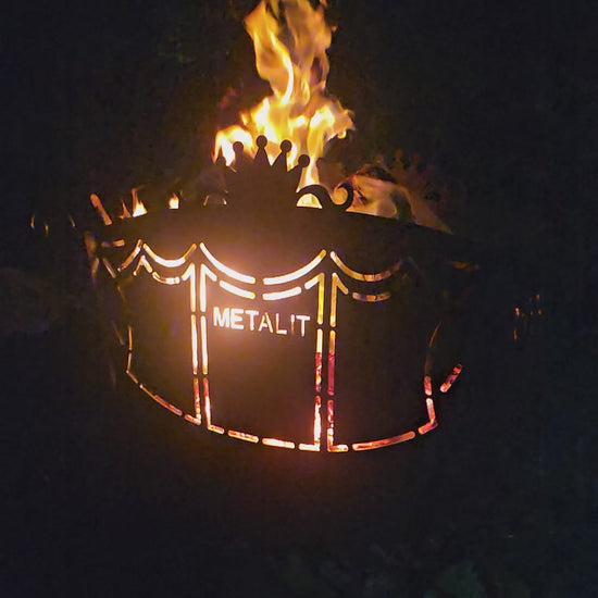 queen trousseau bonfire firepit