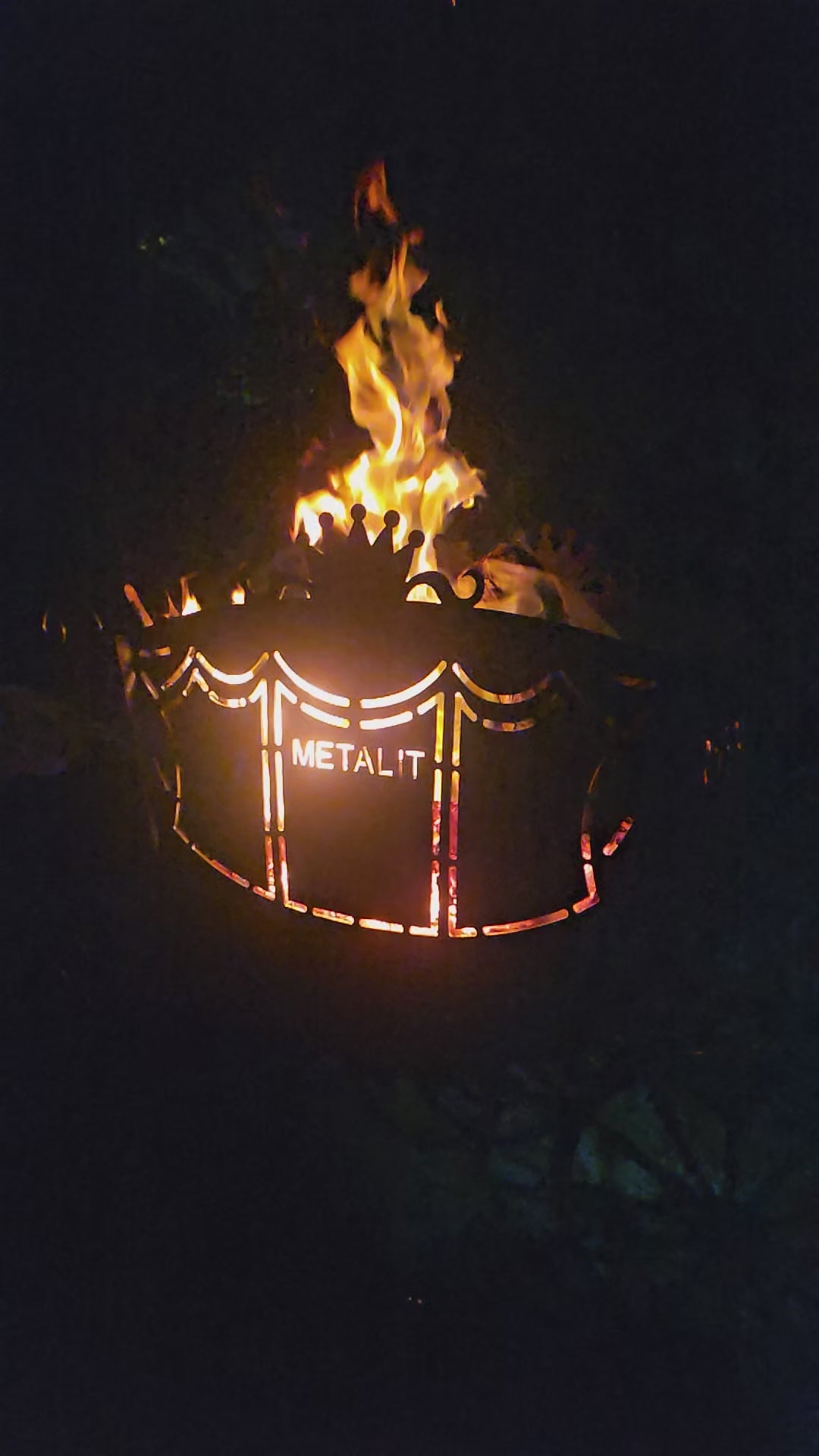 queen trousseau bonfire firepit