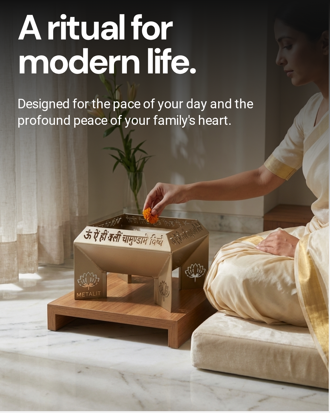 Durga Beej Mantra Hawan Kund Yajna