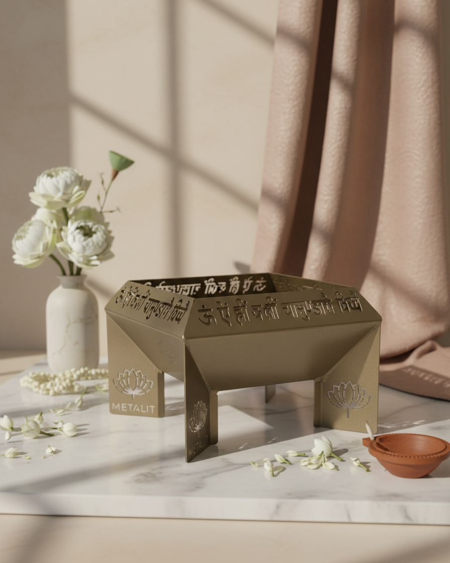 Durga Beej Mantra Hawan Kund Yajna