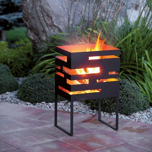 small fire pit for BBQ/ Bonfire/ Wood fire cooking. Luxury home decor