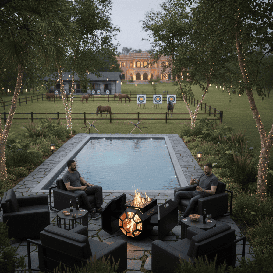 luxury home decor with which you actually can vibe with and have fun as it looks great, matches your aesthetic, is luxury - especially for the boy's den