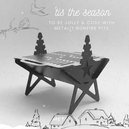 Starry Griller Outdoor luxury Bonfire Firepit