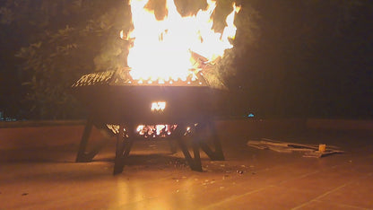 outdoor fire pit