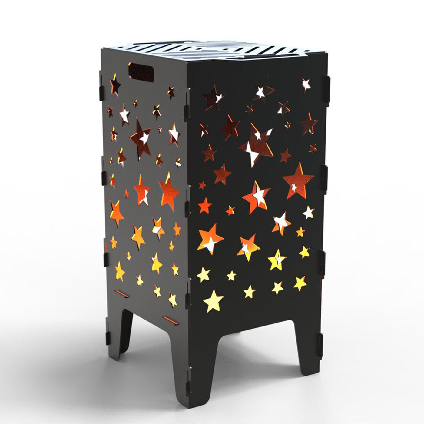 small fire pit for BBQ/ Bonfire/ Wood fire cooking. Luxury home decor, outdoor decor